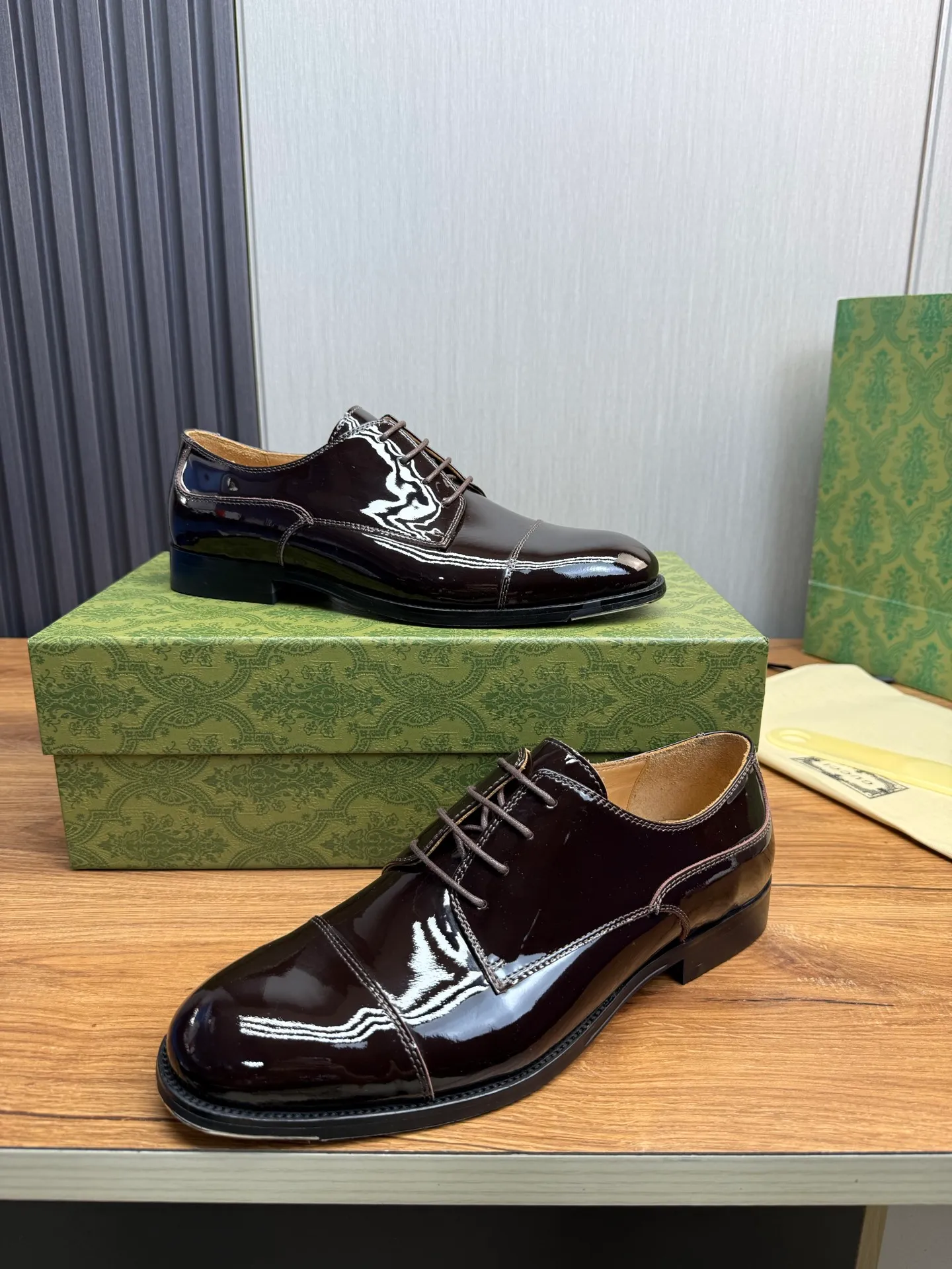 Men's shoes 💰680💰 GUCCI Gucci. Men's business casual leather shoes, all made of imported original brand leather, just to create a more comfortable wearing experience. Upper: original cowhide + imported cowhide lining, original non-slip and wear-resistant outsole ✔️36-45 (38.45 non-refundable)